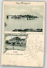 28838 Stresa 1899 Foto AK Isola Bella Hotel