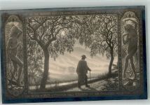 Nr. 56 Elfenwanderer Jugendstil Fidus