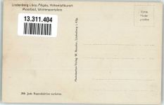 88161 W8998 Lindenberg i. Allgäu - Hauptstraße Omnibus Litfaßsäule