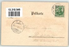 38879 O3706 Schierke am Brocken 1903 Lithographie Felseinschnitt im Drängertal Eisenbahn Brocken