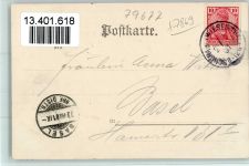 79677 W7869 Schönau im Schwarzwald 1901 - Hotel Sonne und Eingang zum Hotelpark AK