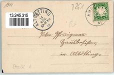 84539 W8261 Ampfing 1904 - Metzgerei Georg Emmer
