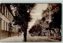 Tilsit Sowetsk 1928 Foto AK Hohe Straße AK