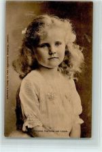 Prinzessin Karoline zu Lippe, gute Erhaltung AK Adel Schaumburg-Lippe