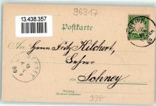 96317 W8640 Kronach , Oberfr 1899 Lithographie Gruss Festung Inneres Festungstor Rosenberg Kanone Blumen Geschützgraben