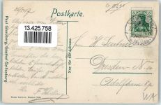 O8211 Grillenburg König Friedrich August III Adel erlegt 16ender Hirsch AK Jagd 1907