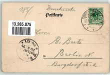 27568 W2850 Bremerhaven 1899 - Bürgermeister Smidt-Straße Hotel Kutschen