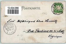 67098 W6702 Bad Dürkheim 1903 Gebrauchsspuren Derkemer Worschtmarkt bei Nacht Mond