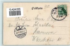 31029 W3211 Banteln 1902 - Gasthof Zum Bahnhof