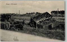 60400 Pont-l'Eveque 1915 - Militär Eisenbahnunglück WK I AK