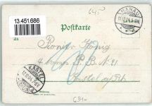 63450 W6450 Hanau 1904 Lithographie Frankfurter Tor