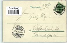 36179 W6440 Bebra 1898 Lithographie Kath. Kirche Bahnhof Eisenbahn Nürnbergerstraße Ev. Kirche