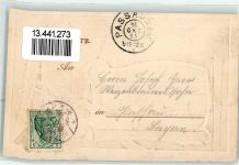79733 W7883 Tiefenstein 1905 Prägedruck Albtal Auerhahn