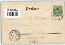 31832 W3257 Gestorf 1905 - Ilten`sches Schloss Kirche Neue Schule Gasthaus zum Weissen Ross