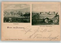 83395 W8228 Freilassing 1900 - Blick gegen Salzburghofen