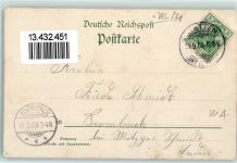 79539 W7850 Tüllingen 1903 Künstlerkarte Ober-Tüllingen sign