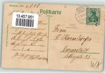 56355 W5429 Miehlen , Taunus 1908 - Gasthaus Zum Nassauer Hof