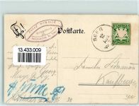 W8000 München Ottonia AK Studentika 1909 Lithographie / Künstlerkarte