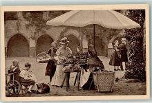06618 O4800 Naumburg Saale 1916 - Naumburger Liebesgabentag 1916 Marktszene am Dom Hund