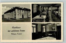 61250 W6390 Usingen - Gasthaus Zur goldenen Sonne Bes Fritz Reuter