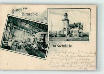 31515 W3053 Steinhude 1901 - Strandhotel Gastraum
