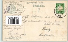 W8500 Nürnberg Bayer. Jubiläums-Landes-Ausstellung 1906 Haupt-Industrie-Gebäude Off. Postkarte Nr 10 sign Privatganzsache Künstlerkarte
