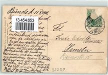32257 W4980 Bünde 1911 - Eschstraße