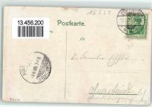 15537 O1252 Grünheide , Mark 1905 Lithographie Segelboot Seerosen