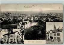 55116 W6500 Laubenheim , Rhein 1917 - Bahnhof Schule