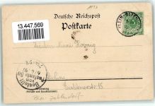 10115 W1000 Wannsee Lithographie Blockhaus Nikolskoe Nikolskoer Weg