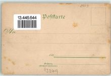 92249 W8453 Vilseck , Oberpf Lithographie Schlicht Herrenstraße