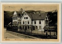 88631 W7792 Beuron 1910 - Wohn- u. Geschäftsgebäude von Th. Vonier Neu Jahr