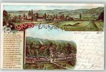 30952 W3011 Benthe 1904 Lithographie Gasthaus Erichsruh Bentherberg