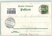 30952 W3011 Benthe 1904 Lithographie Gasthaus Erichsruh Bentherberg