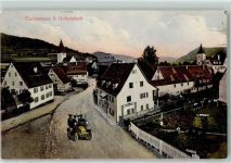 91224 W8561 Eschenbach b Lauf a d Pegnitz 1909 - Dorfstraße Oldtimer Bahnpoststempel