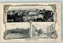 14943 O1711 Trebbin 1917 - Schleuse Mühlentor Gruss