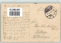 68600 Neuf-Brisach Neubreisach 1914 - Schreinergasse