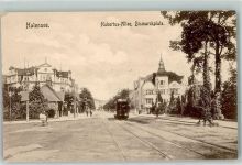 10115 W1000 Halensee - Hubertus Allee Bismarkckplatz Straßenbahn Kinderwagen