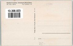 56843 W5581 Irmenach - Gasthaus Fuchs Gaststube