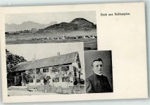 87672 W8959 Roßhaupten , Forggensee - Kirche Haus Mann Gruss