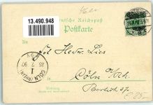 53949 W5377 Kronenburg ü. Blankenheim, Eifel 1897 Lithographie Festsäle Tanzsaal Schwanenteich