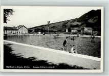 87497 W8965 Wertach 1941 Foto AK Schwimmbad AK