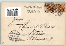 W5100 Aachen Aachner Printen Lebkuchen 1898