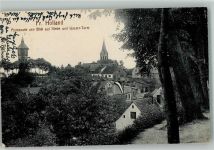 Preußisch Holland Paslek Foto AK Kirche Wasserturm