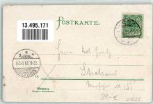 21635 W2155 Jork , Niederelbe 1899 Lithographie Altländische Tracht Sparkasse Marktplatz Hotel Altstädter Hof