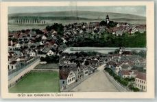64347 W6103 Griesheim , Hess 1915 - Vogelschau