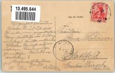 79350 W7831 Sexau 1909 Gebrauchsspuren Gasthaus zur Lerche