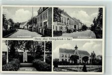 01936 O8293 Königsbrück Gebrauchsspuren OT. Stenz Großenhainerstraße Ehrenmal Schule