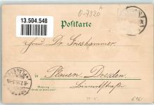 04703 O7320 Leisnig 1899 Lithographie Realschule Bismarck-Denkmal Marktplatz Rathaus Schloß
