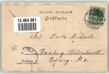 19243 O2821 Lehsen 1904 Lithographie Dannemora Cottage Herrenhaus Kapelle Anlagen Selten